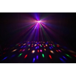 Efekt świetlny reflektor UV Ibiza Derby-UV-Strobe 3-in-1 stroboskop BeamZ Magic1