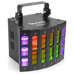 Efekt świetlny reflektor UV Ibiza Derby-UV-Strobe 3-in-1 stroboskop BeamZ Magic1