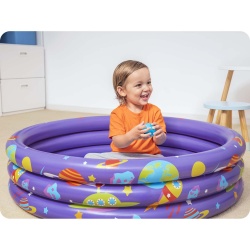 Basenik dmuchany 102 x 25 cm Bestway 52466 z piłeczkami brodzik
