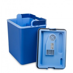 Samochodowa lodówka 24L funkcja ECO cicha praca turystyczna 12V/230V