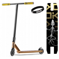 Hulajnoga wyczynowa SOKE EVO street gold STUNT ABEC-9