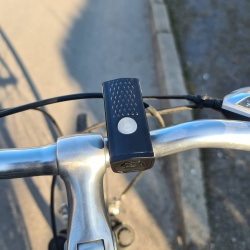 Lampka na rower rowerowa LED USB Przód + Tył akumulator oświetlenie