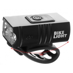 Lampka na rower 2 x CREE rowerowa LED USB Przód + Tył akumulator