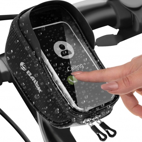 Wodoodporna sakwa na rower torba rowerowa na telefon schowek zamykany