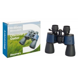 Lornetka o zmiennym powiększeniu Discovery Gator 10–30x50 wodoszczelna pryzmaty w układzie porro