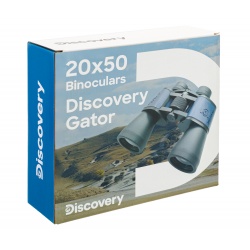 Lornetka polowa Discovery Gator 20x50 wodoszczelna pryzmaty w układzie porro powiększenie 20x