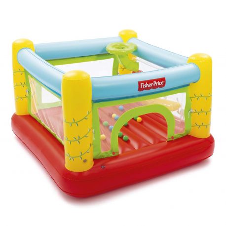 Trampolina dmuchana z piłeczkami Fisher-Price Bestway 93542 dla dzieci