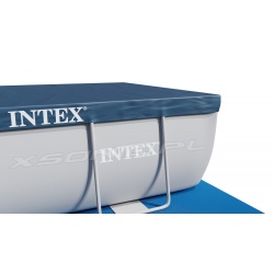 Basen ogrodowy owalny 503 x 274 x 122 cm 21w1 INTEX 26796 szary