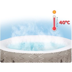 Dmuchane SPA z masażem i podgrzewaczem wody 4 osobowe Bestway 60055