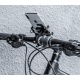 Uchwyt do telefonu na kierownicę smartfon rowerowy aluminiowy regulowany