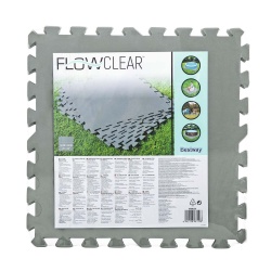 Piankowa mata pod basen puzzle 9 sztuk 50 x 50 cm Bestway 58639
