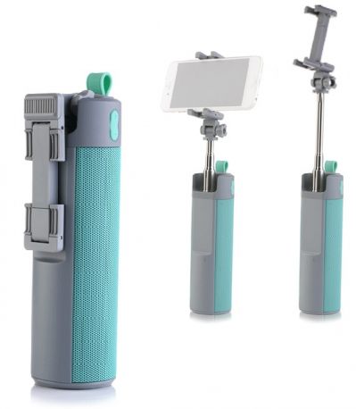 Przenośny głośnik BT Power Bank kijek selfie stick 4w1 FREESOUND-SELFIE