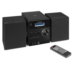 Mikrowieża Metz HiFi Audizio Tuner DAB FM odtwarzacz MP3 z USB
