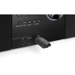 Mikrowieża Metz HiFi Audizio Tuner DAB FM odtwarzacz MP3 z USB