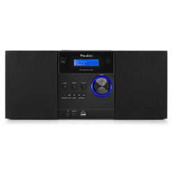 Mikrowieża Metz HiFi Audizio Tuner DAB FM odtwarzacz MP3 z USB