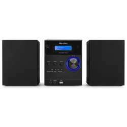 Mikrowieża Metz HiFi Audizio Tuner DAB FM odtwarzacz MP3 z USB
