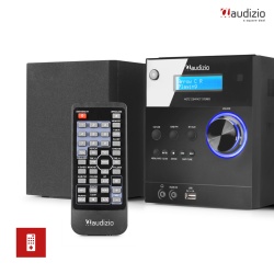 Mikrowieża Metz HiFi Audizio Tuner DAB FM odtwarzacz MP3 z USB