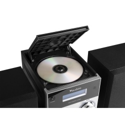 Mikrowieża Metz HiFi Audizio Tuner DAB FM odtwarzacz MP3 z USB