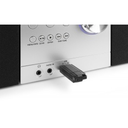 Mikrowieża Metz HiFi Audizio Tuner DAB FM odtwarzacz MP3 z USB