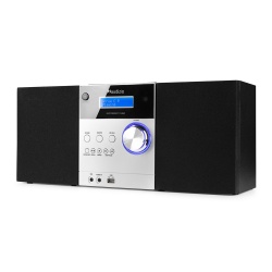 Mikrowieża Metz HiFi Audizio Tuner DAB FM odtwarzacz MP3 z USB