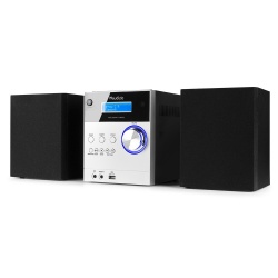Mikrowieża Metz HiFi Audizio Tuner DAB FM odtwarzacz MP3 z USB