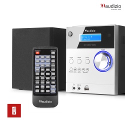 Mikrowieża Metz HiFi Audizio Tuner DAB FM odtwarzacz MP3 z USB