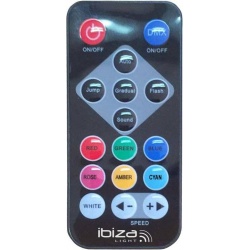 Reflektor LED Ibiza PAR-MINI-RGBW efekt świetlny stroboskop