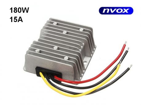 Przetwornica redukcja napięcia reduktor z 24V na 12V 15A moc 180W