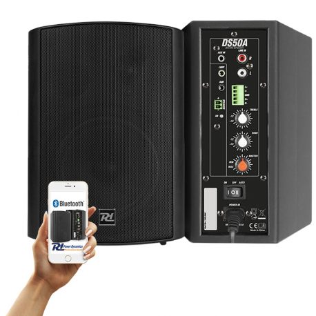 Aktywny zestaw głośników Power Dynamics 2szt DS50 Bluetooth 100W