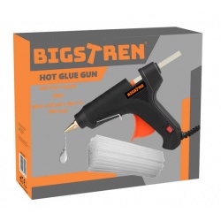 Pistolet do kleju na gorąco 20W + 30 wkładów laski klej 7mm