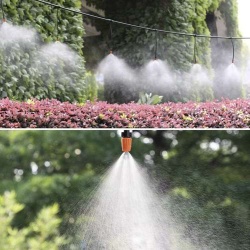 Kurtyna wodna ogrodowa zraszacz mgiełka 20m nawadnianie
