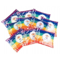 Holi Powder kolorowy proszek na festiwal zestaw 10szt do twarzy