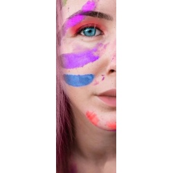 Holi Powder kolorowy proszek na festiwal zestaw 10szt do twarzy
