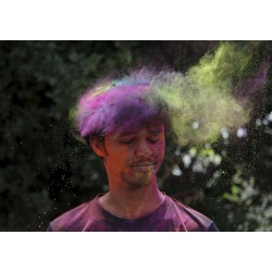 Holi Powder kolorowy proszek na festiwal zestaw 10szt do twarzy