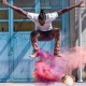 Holi Powder kolorowy proszek na festiwal zestaw 10szt do twarzy
