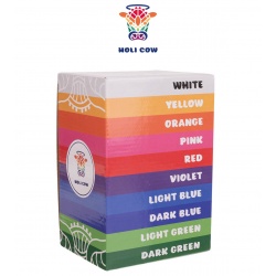 Holi Powder kolorowy proszek na festiwal zestaw 10szt do twarzy
