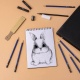 Zestaw do szkicowania rysowania ołówki 32 sztuki w etui piórnik