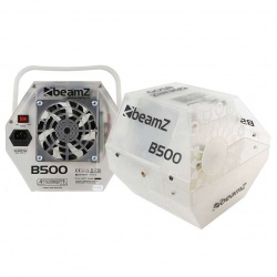 Wytwornica baniek mydlanych BeamZ B500 efekt LED RGB w przezroczystej obudowie