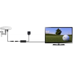 Antena DVBT2 dookólna LTE 4K MUX8 Digital360 kabel antenowy