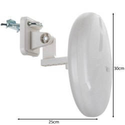 Antena DVBT2 dookólna LTE 4K MUX8 Digital360 kabel antenowy