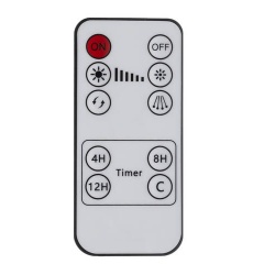 Lampa do wzrostu uprawy roślin panel 80 LED z timerem i pilotem