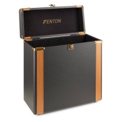 Futerał etui na płyty winylowe 30szt RC35 Fenton de Lux czarno-brązowy