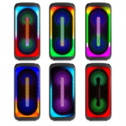 Boombox z akumulatorem głośnik imprezowy BoomBox500 LED Fenton