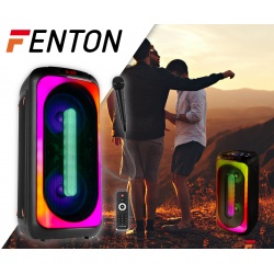 Boombox z akumulatorem głośnik imprezowy BoomBox500 LED Fenton