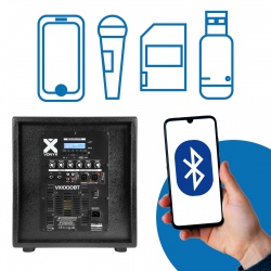 Zestaw nagłośnieniowy Vonyx VX1000BT 2x Subwoofer i kolumny
