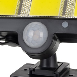 Lampa solarna halogen zewnętrzny LED z czujką czujnikiem ruchu zmierzchu