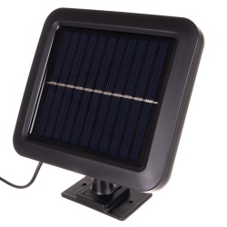 Lampa solarna halogen zewnętrzny LED z czujką czujnikiem ruchu zmierzchu
