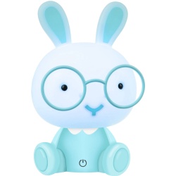 Lampka nocna dla dzieci królik wysokości 23cm 3 tryby jasności LED