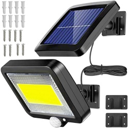 Lampa solarna z czujnikiem ruchu zmierzchu 100 LED halogen