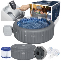 Dmuchane SPA SANTORINI z ławeczką 10 dysz Bestway 60075